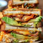 Chicken Avocado Melt Sandwich