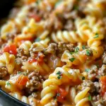 Creamy Rotel Pasta: Indulgent Ground Beef for Cozy Dinners