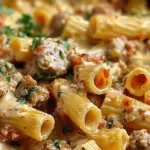 Creamy Italian Sausage Rigatoni