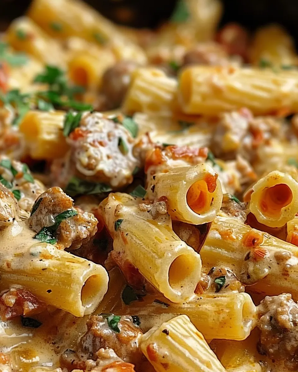 Creamy Italian Sausage Rigatoni: Easy Comfort Food Delight