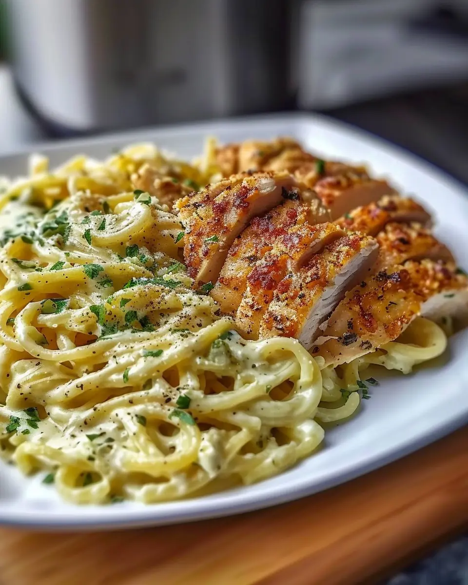 Creamy Garlic Parmesan Chicken Pasta: A Comforting Family Favorite
