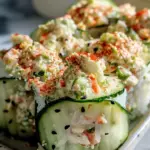 Easy California Roll Cucumber Salad