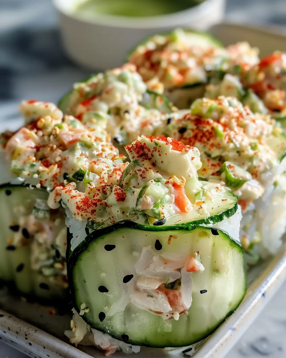 Easy California Roll Cucumber Salad: A Refreshing Twist for Home Chefs