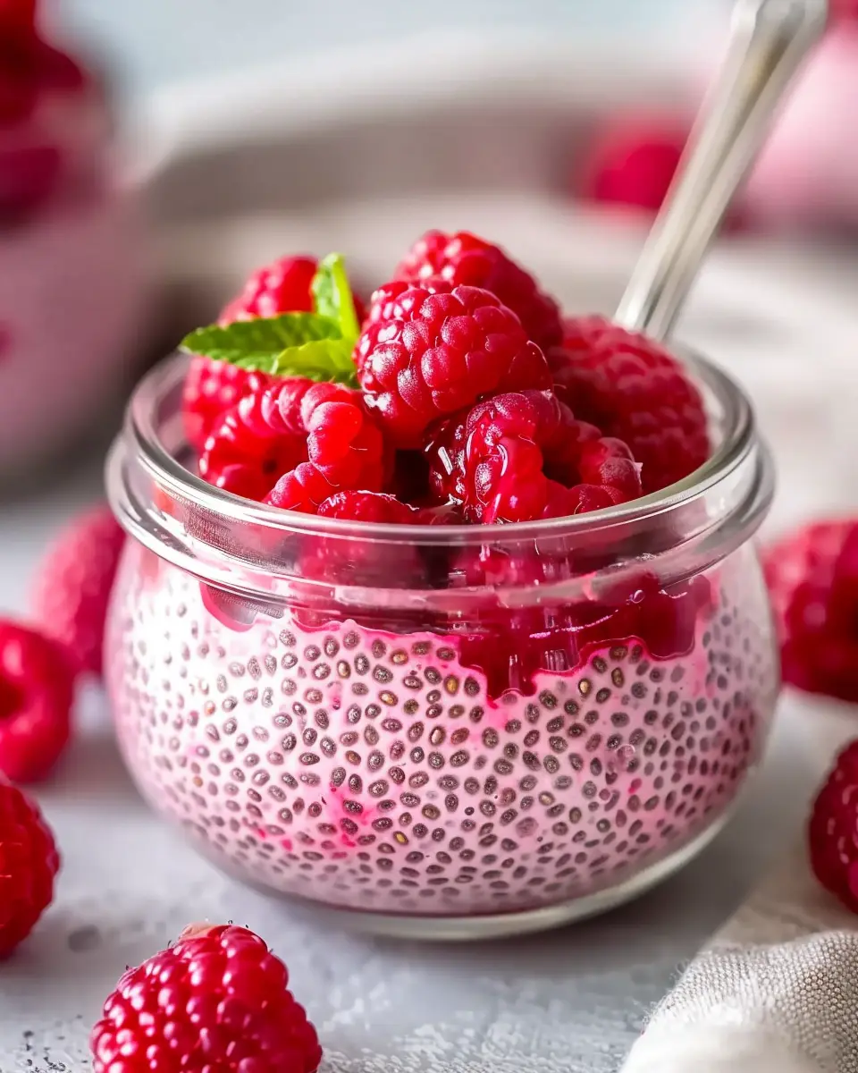 Raspberry Chia Pudding: Indulge in This Maple-Sweetened Delight