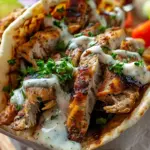 Chicken Shawarma with Garlic Sauce Recipe (Easy & Delicious)
