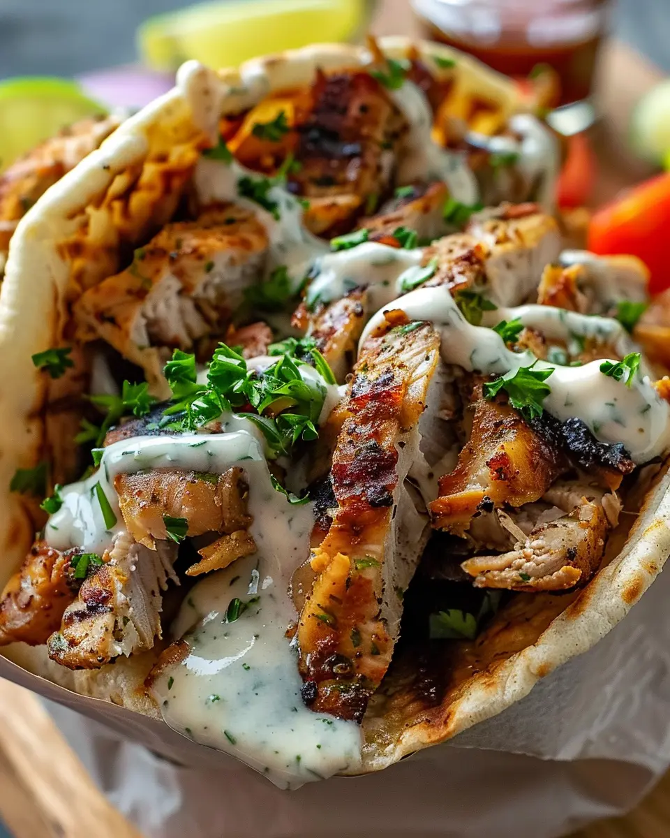 Chicken Shawarma with Garlic Sauce: Easy & Delicious Homemade Delight
