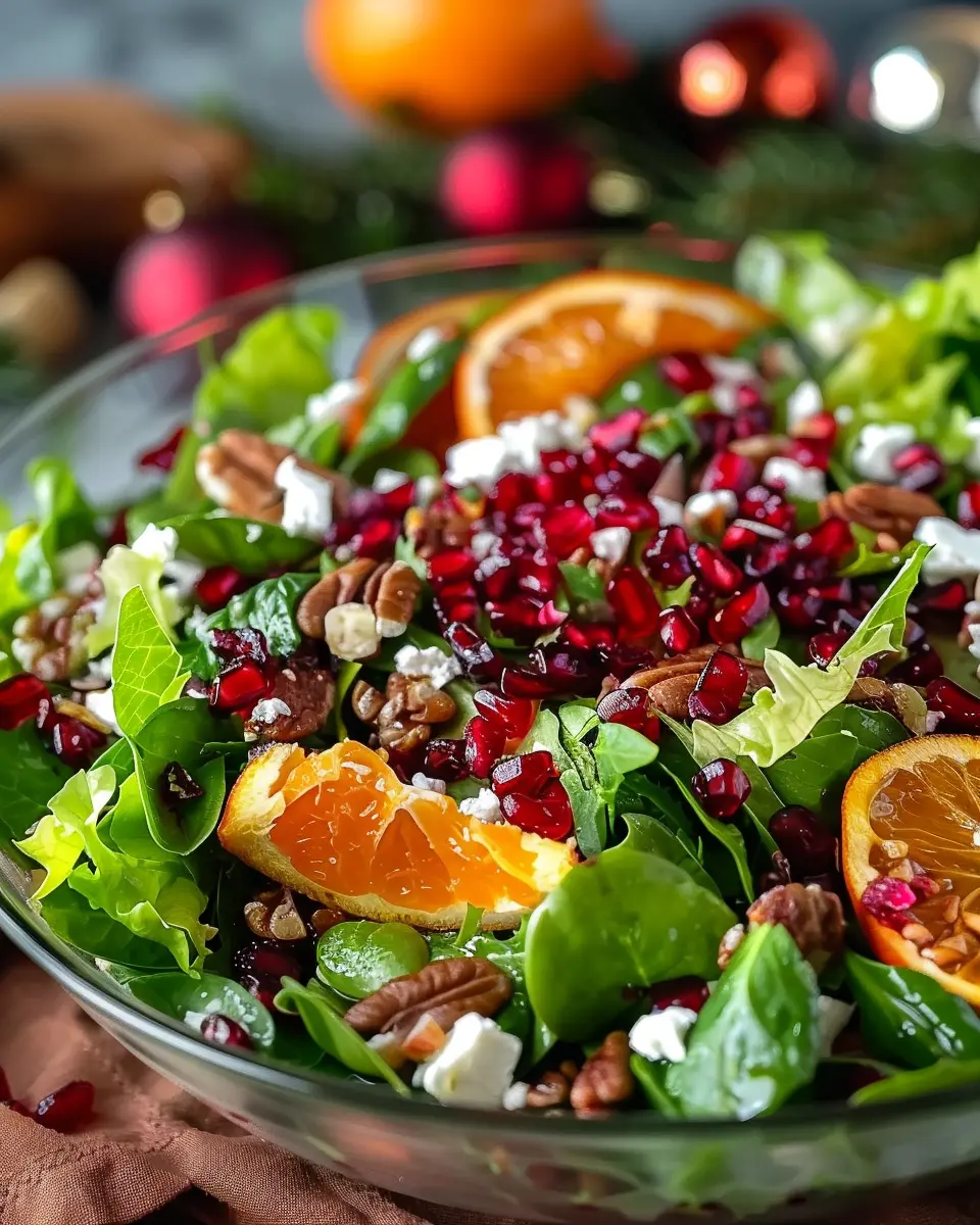 Christmas Salad: Easy and Festive with Turkey Bacon and Chicken Ham