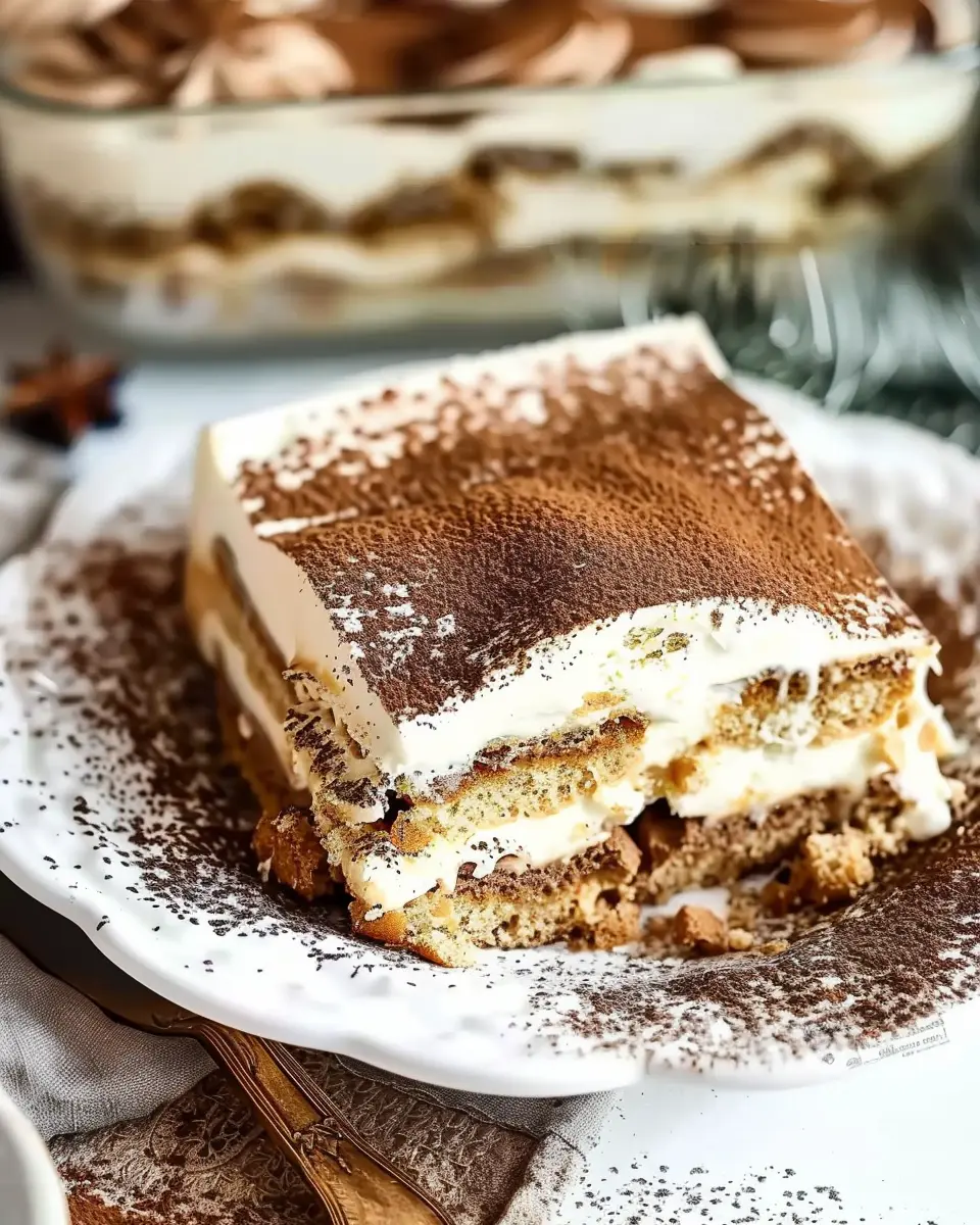 Easy Gingerbread Tiramisu Recipe: An Indulgent Holiday Delight