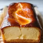 Burnt Basque Cheesecake in a Loaf Pan