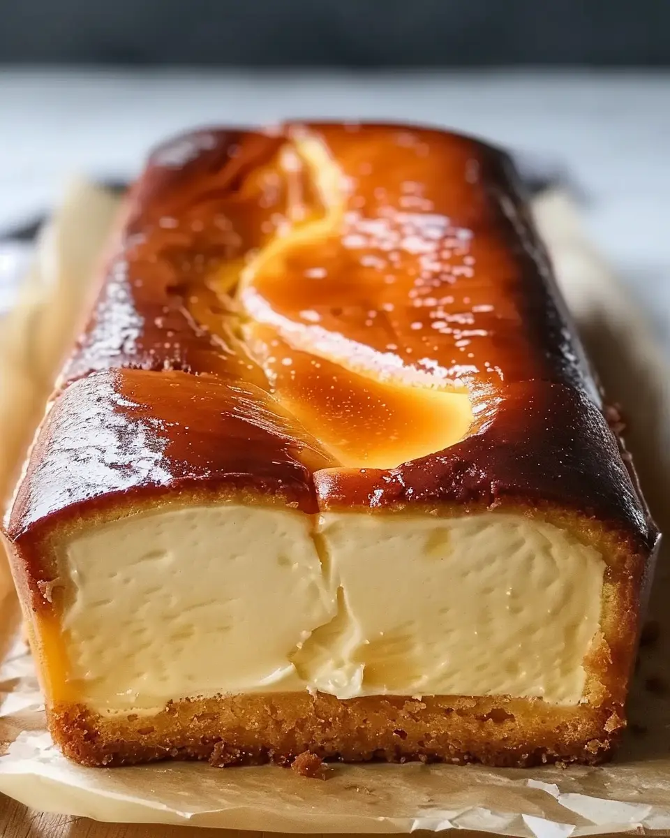 Burnt Basque Cheesecake in a Loaf Pan: Easy Indulgence at Home
