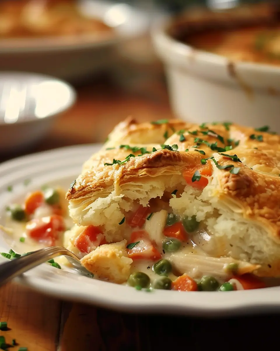 Red Lobster Biscuit Chicken Pot Pie: A Comforting Indulgence