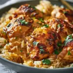 Smothered Chicken and Rice