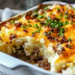 Loaded Steakhouse Mashed Potato Casserole