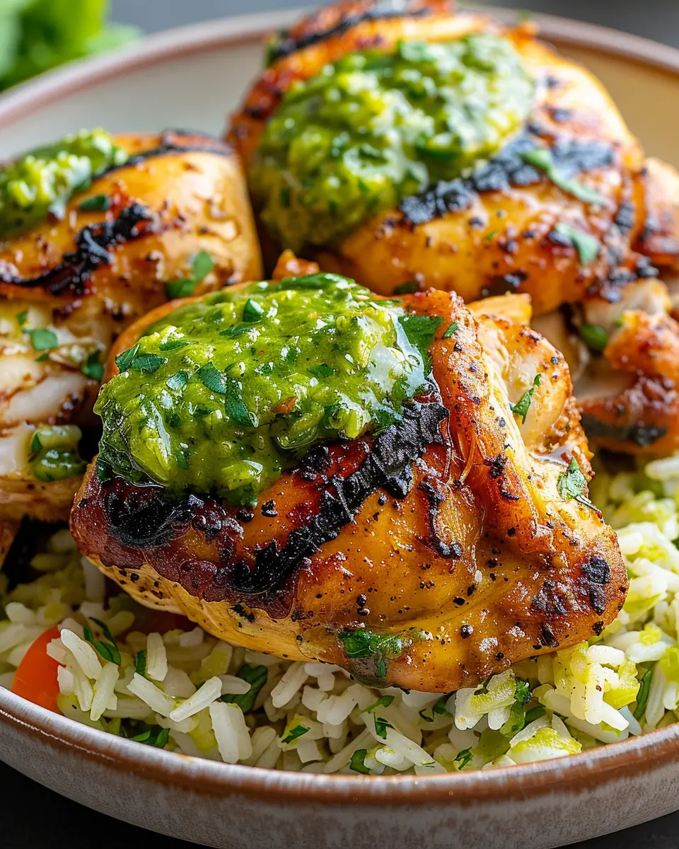 Peruvian Chicken and Rice with Green Sauce: The Best Homemade Delight