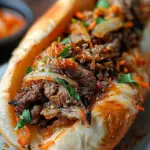 Korean-Inspired Kimchi Bulgogi Cheesesteak