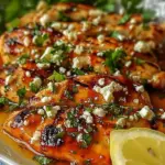 Hot Honey Feta Chicken Dish