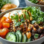 EASY AND FLAVORFUL BURGER BOWLS