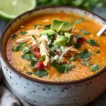 Creamy Chicken Enchilada Soup