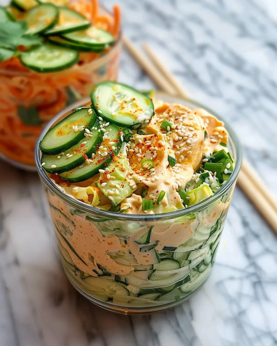 Creamy Asian Cucumber Salad Bowl Recipe: A Refreshing Twist on Tradition