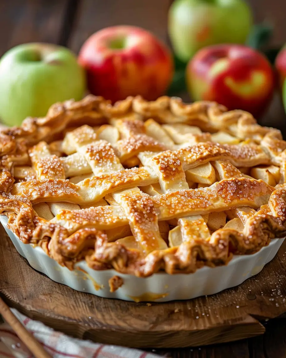 Classic American Apple Pie Recipe: Easy and Irresistibly Delicious