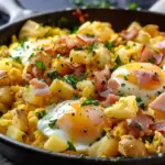 Cheesy Potato Egg Scramble (The Ultimate One-Pan Breakfast)