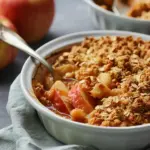 Easy Apple Crisp with Oat Topping
