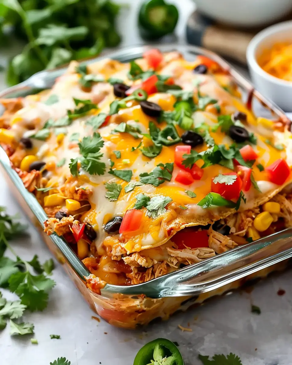 Easy Chicken Burrito Casserole: A Delicious Family Favorite