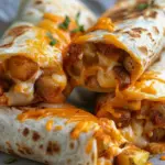 Cheesy Potato Burritos Comfort Meal Recipe