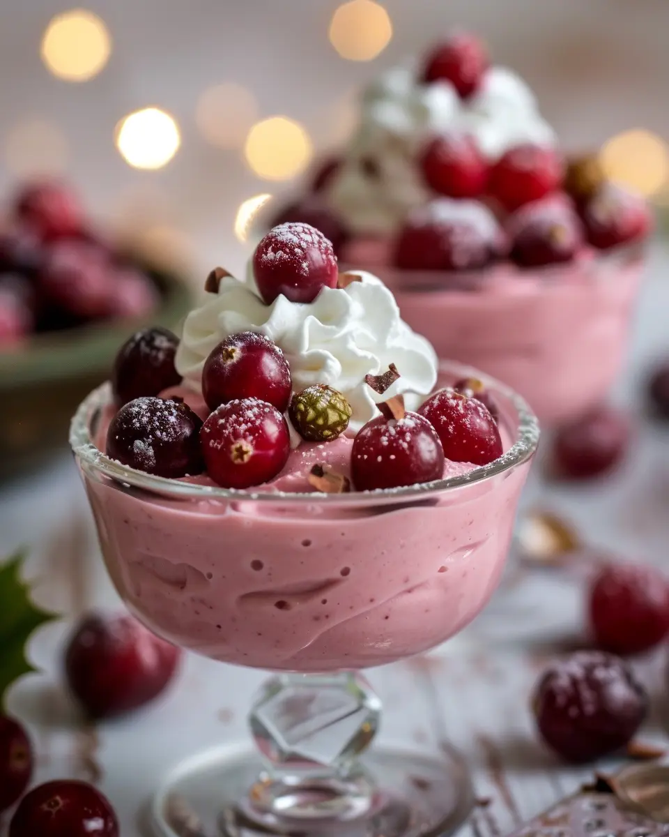 Cranberry Mousse: Indulgent Delight for Your Holiday Table