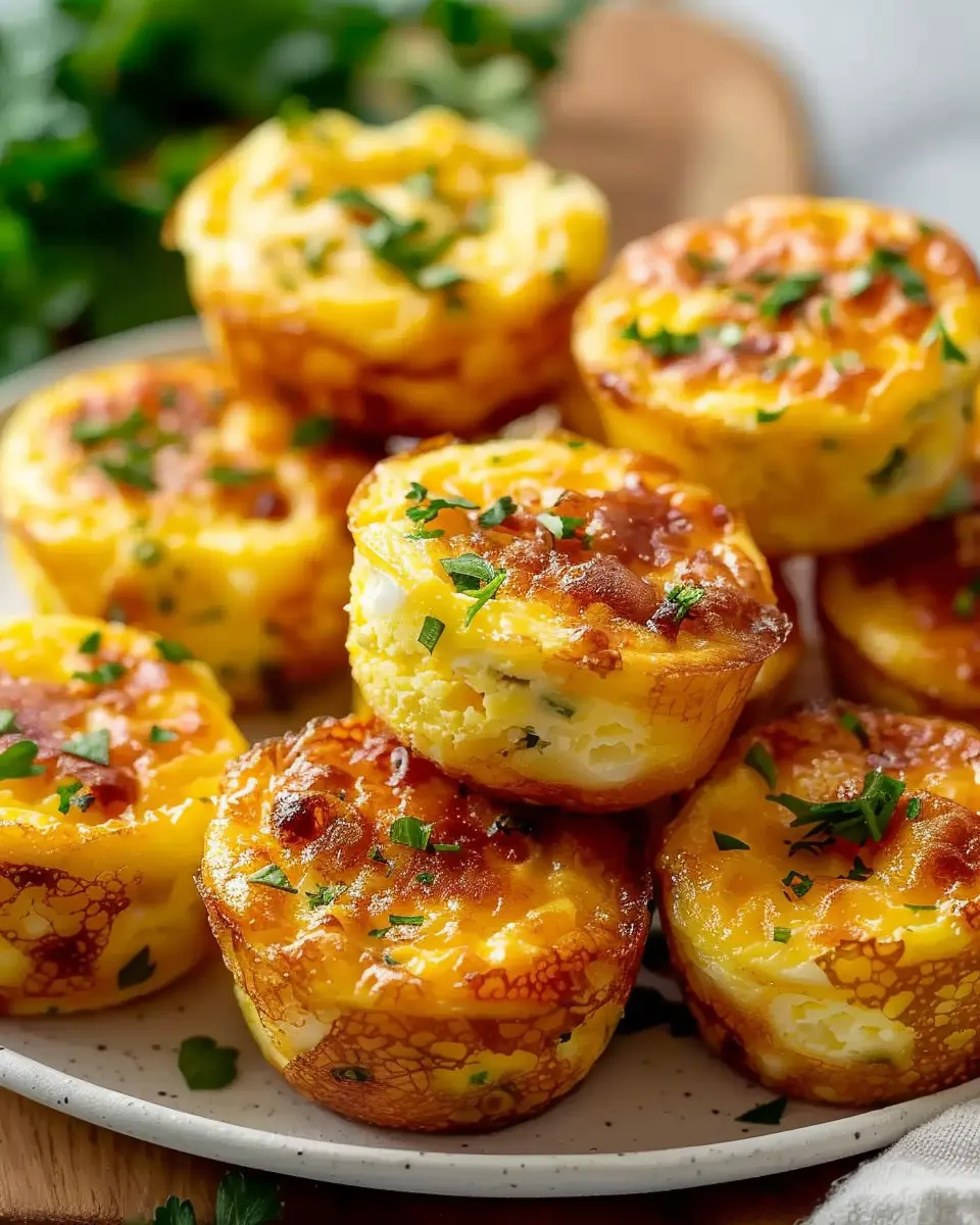 Easy Cottage Cheese Egg Bites with Turkey Bacon for a Healthy Snack