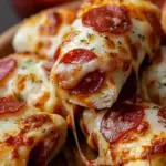 Savory Cheesy Pepperoni Pizza Roll