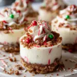 No-Bake Mini Christmas Cheesecakes in 3 Hours Flat