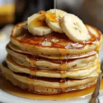 Fluffy Easy Banana Pancakes