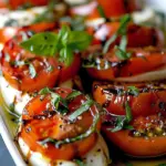 Roasted Tomato Caprese Salad