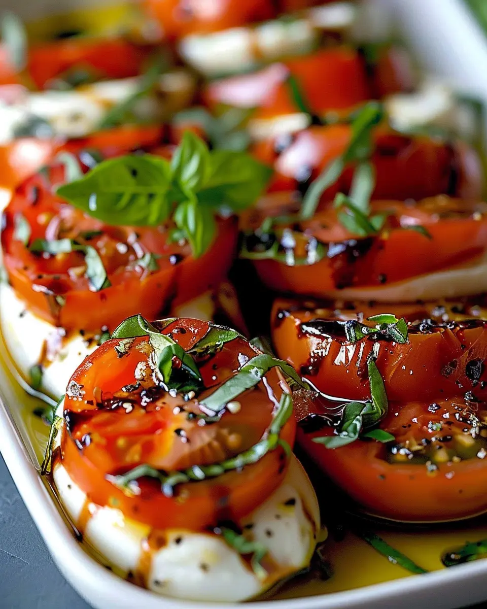 Roasted Tomato Caprese Salad: A Refreshingly Easy Twist