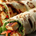 Sweet Chili Halloumi Wraps