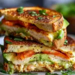 Chicken Avocado Melt Sandwich