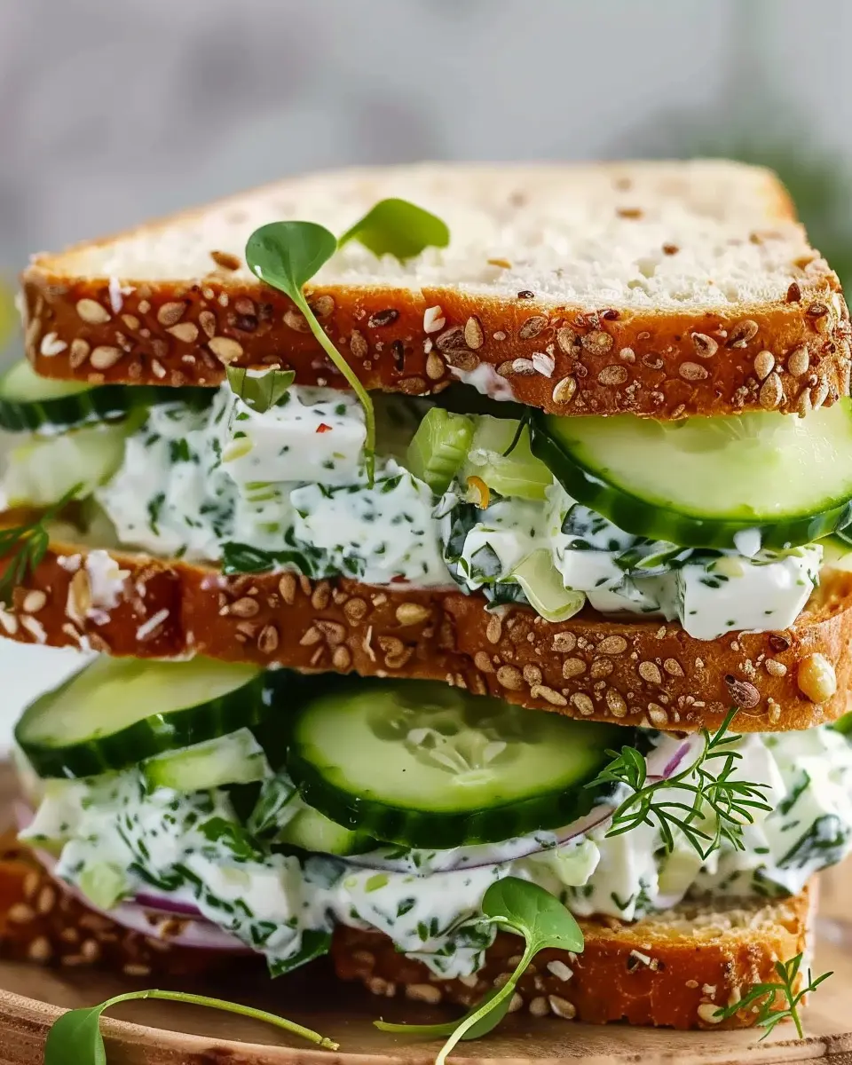 Easy Cucumber Salad Sandwiches: Refreshingly Simple & Delicious