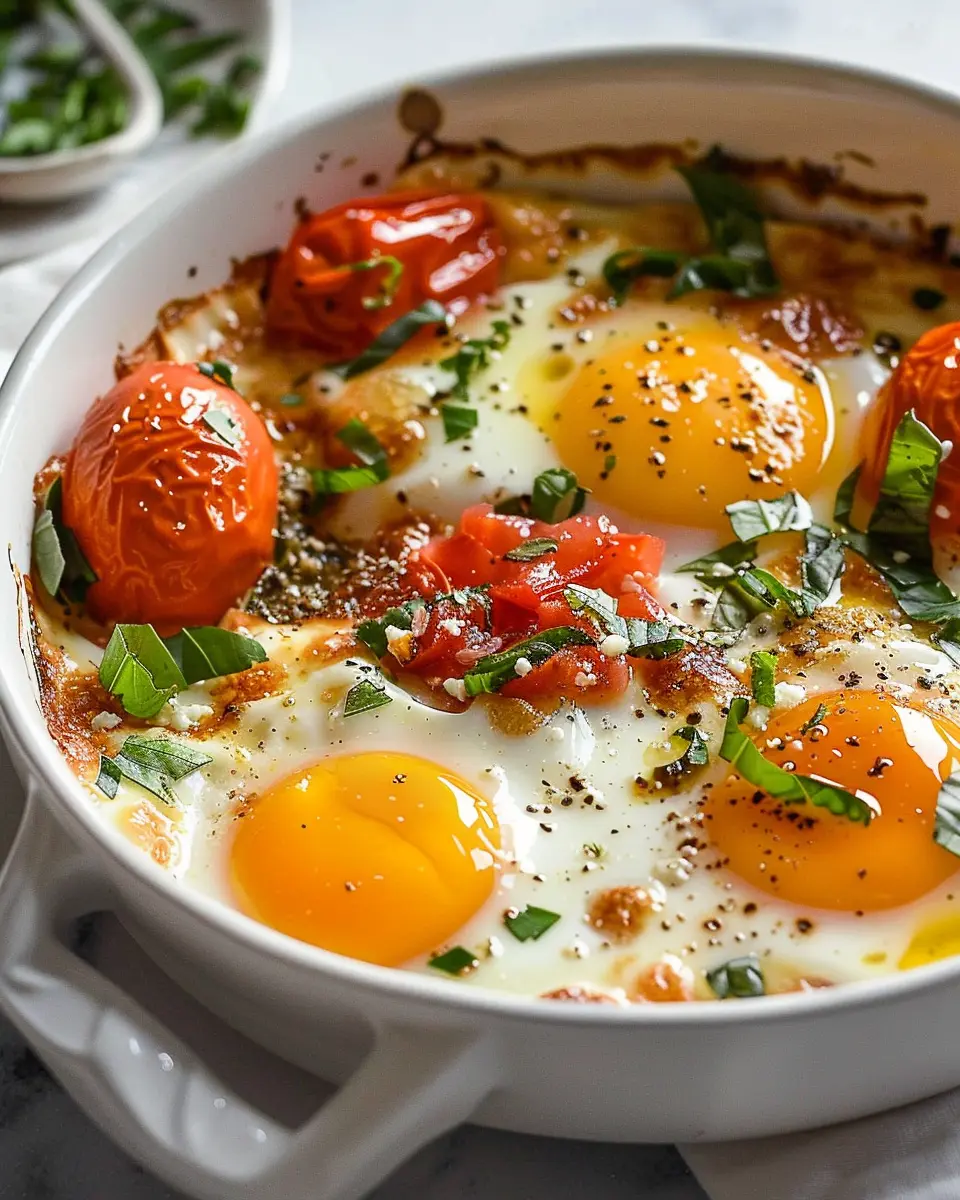 Baked Feta Eggs Recipe: A Delicious Twist with Turkey Bacon