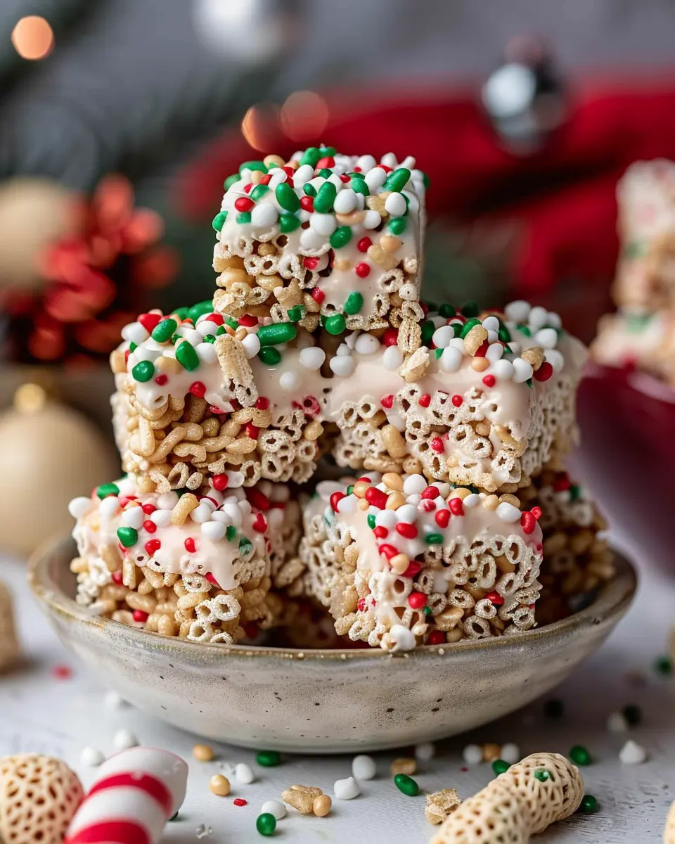Christmas Rice Crispy Treats: Easy Festive Treats Everyone Will Love