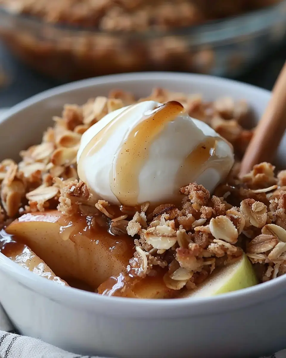 Healthy High Protein Apple Crisp: A Delicious Twist on a Classic