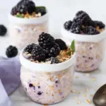 Blackberry Overnight Oats
