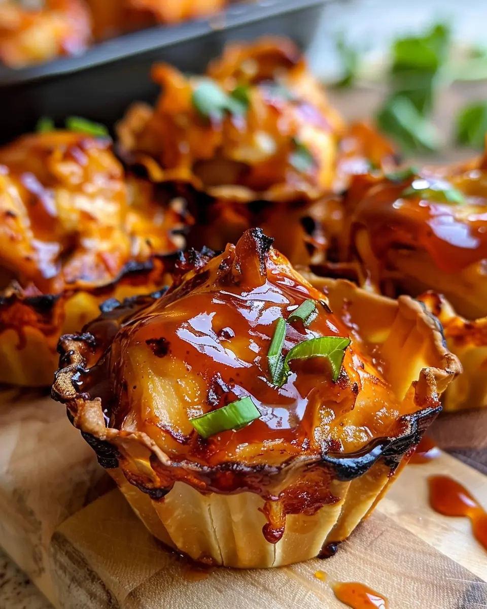 5-Minute Barbecue Chicken Cups: Easy and Deliciously Juicy Treats