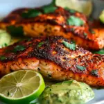 Cajun Salmon Avocado Lime