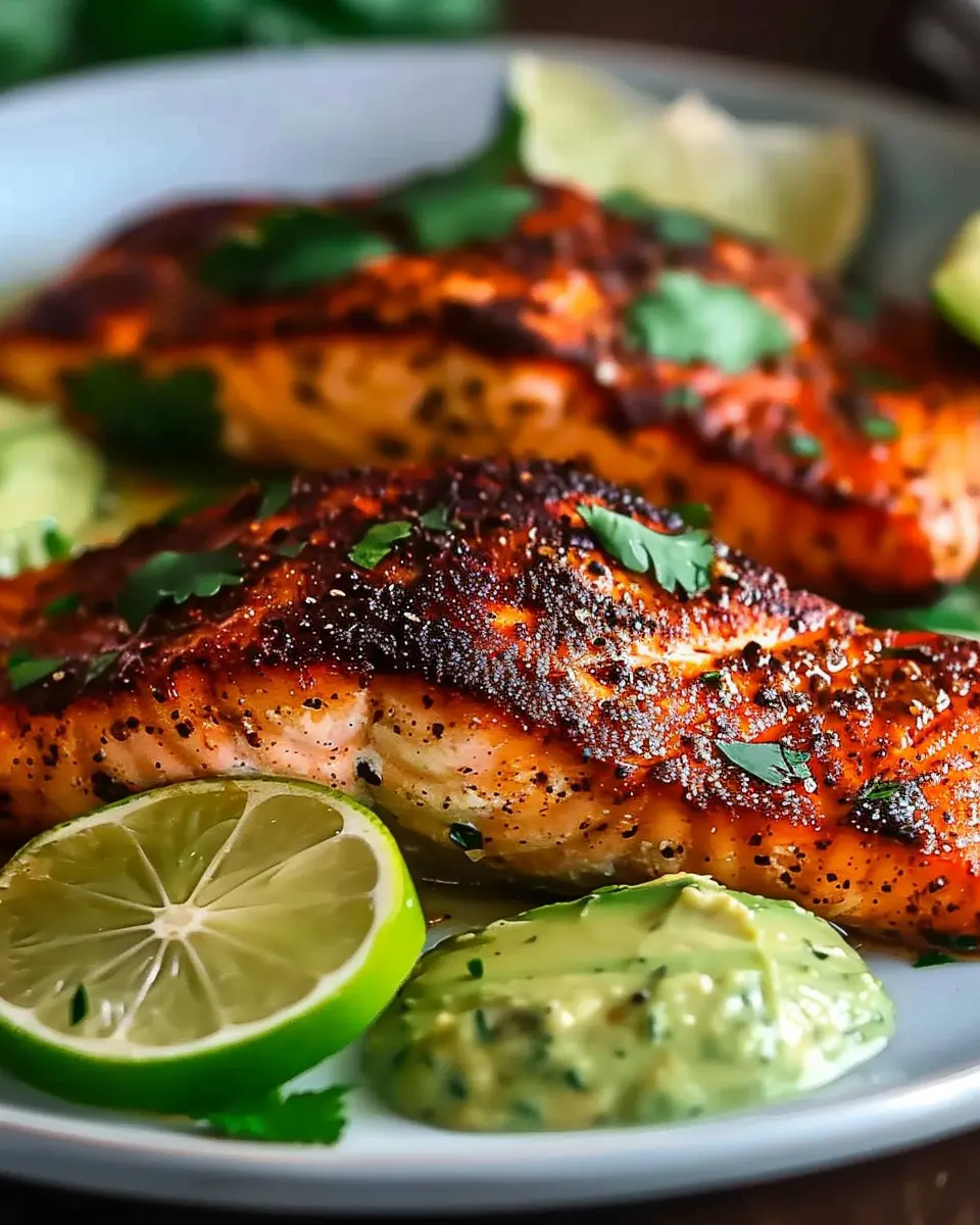 Cajun Salmon Avocado Lime: A Juicy Twist on Fresh Flavors