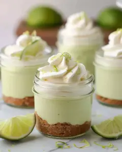 Key Lime Pie Mason Jars Desserts