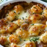 Simple Baked French Onion Gnocchi
