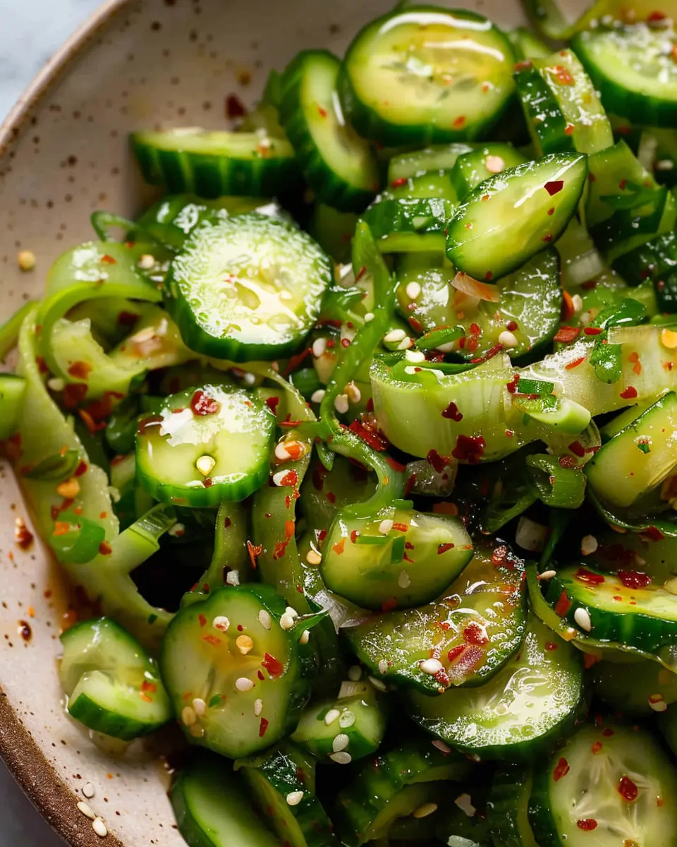 Spicy Cucumber Salad: A Refreshingly Easy Delight for Everyone