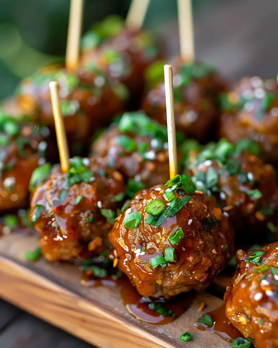 Honey Sriracha Glazed Meatballs: Easy Recipe for Flavor Lovers