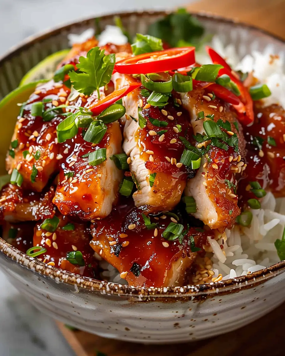 Hot Honey Chicken Bowl Recipe: Easy & Delicious Weeknight Dinner